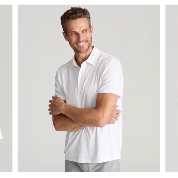 UNTUCKit Other - Untuckit Men's Performance Polo – White – Size Medium – NWT